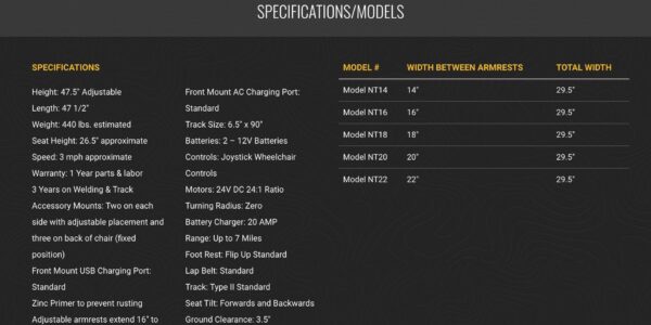 Action Trackchair NT - Image 5
