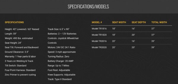 Action Trackstander TR - Image 4