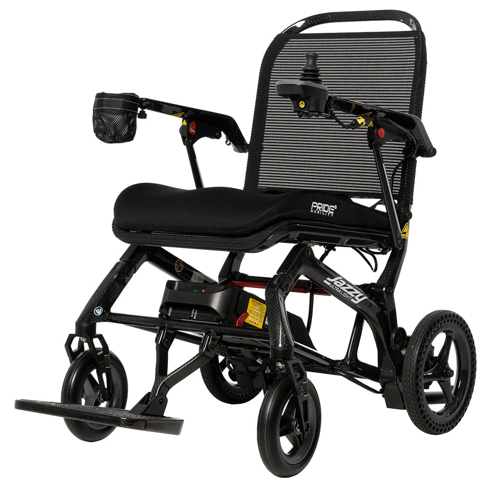Jazzy Ultra Light Folding Power Wheelchair - Image 3