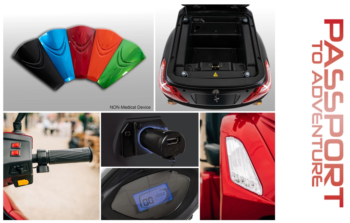 Baja Raptor 2 3 Wheel Outdoor Mobility Scooter - Image 10