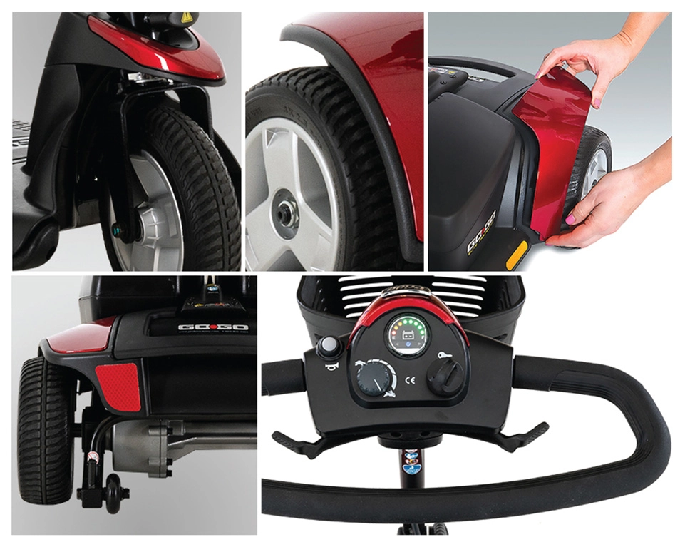 Pride Go Go Elite Traveller 3 Wheel Mobility Scooter - Image 4