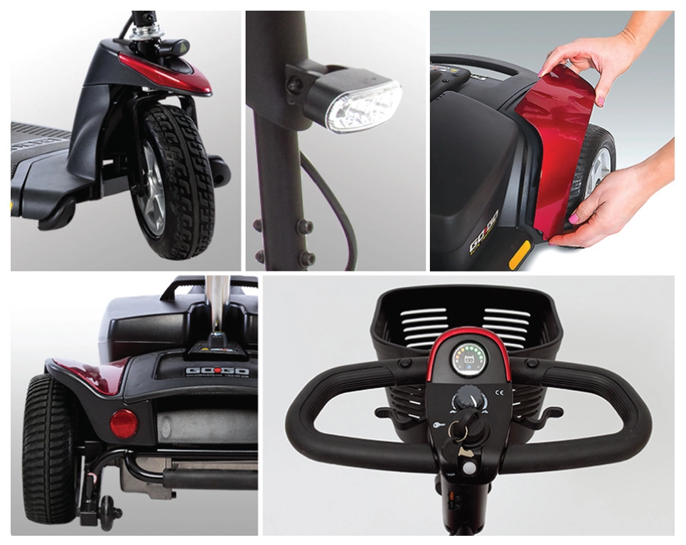 Pride Go Go Sport 3 Wheel Mobility Scooter - Image 5