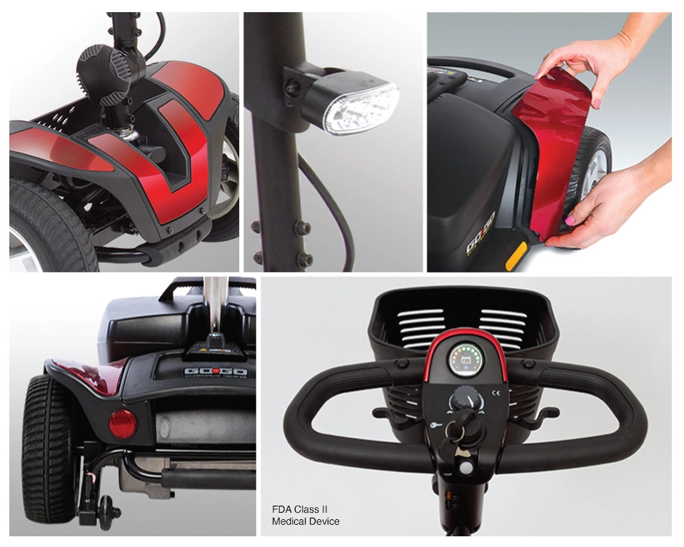 Pride Go Go Sport 4 Wheel Mobility Scooter - Image 8