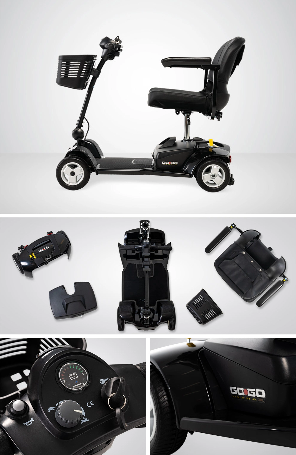 Pride Go Go Ultra X 4 Wheel Mobility Scooter - Image 2