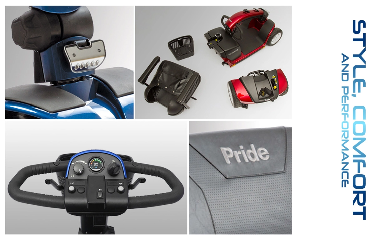 Pride Victory 10 4 Wheel Mobility Scooter - Image 6
