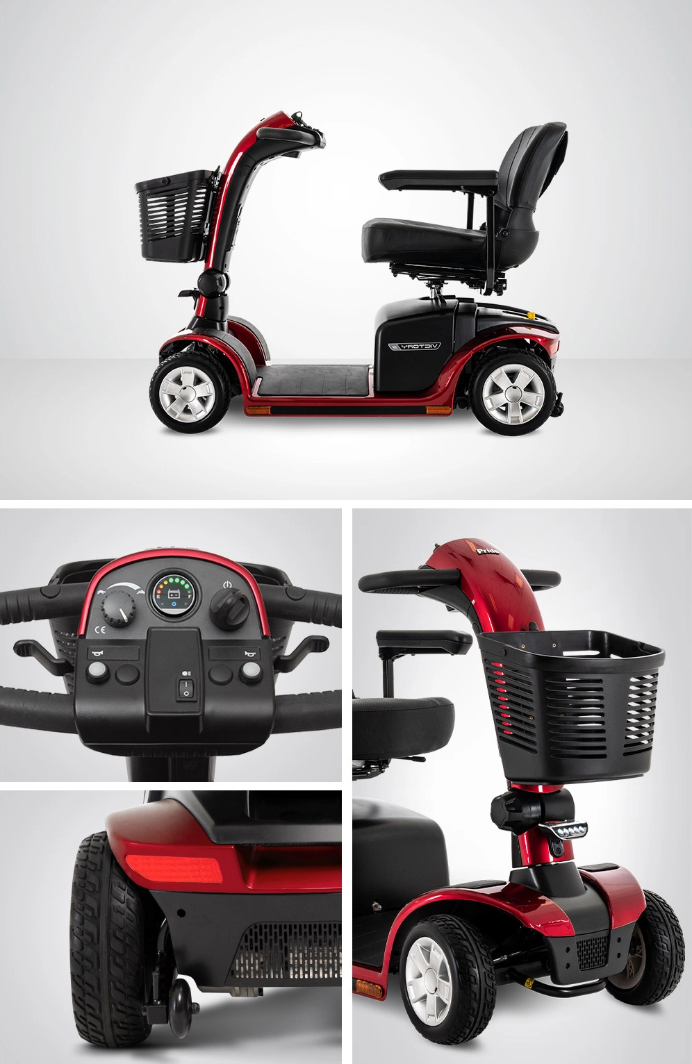 Pride Victory 9 4 Wheel Mobility Scooter - Image 5